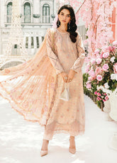 M Prints by Maria B Embroidered Lawn Suits Unstitched 3 Piece - MB25MP MPT-2601A