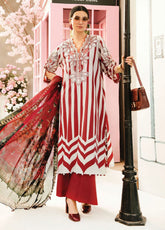 M Prints by Maria B Embroidered Lawn Suits Unstitched 3 Piece - MB25MP MPT-2609A