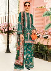 M Prints by Maria B Embroidered Lawn Suits Unstitched 3 Piece - MB25MP MPT-2610A