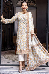 D#3724 Motifz Rang Digital Printed Lawn Collection 523
