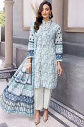 D#3730 Motifz Rang Digital Printed Lawn Collection 523