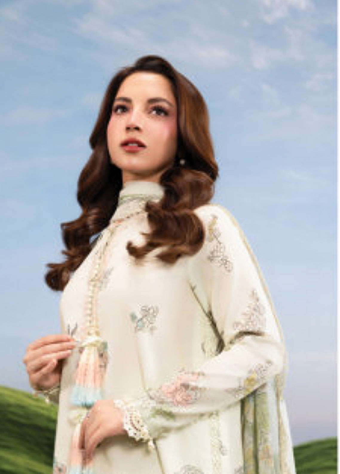 M Basic Spring Summer By Maria B Embroidered Lawn 3 Piece Unstitched Suit MB26MBSSV2 D-2A M Basic Spring Summer By Maria B Embroidered Lawn 3 Piece Unstitched Suit MB26MBSSV2 D-2A