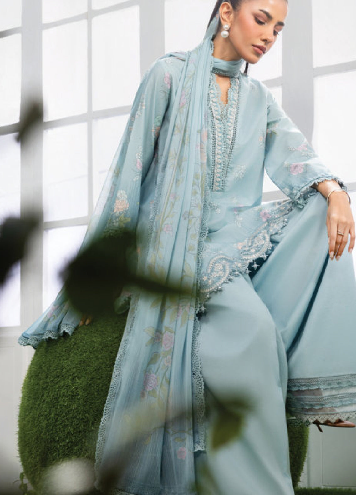 M Basic Spring Summer By Maria B Embroidered Lawn 3 Piece Unstitched Suit MB26MBSSV2 D-2B M Basic Spring Summer By Maria B Embroidered Lawn 3 Piece Unstitched Suit MB26MBSSV2 D-2B