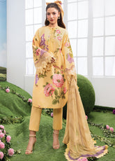 M Basic Spring Summer By Maria B Embroidered Lawn 3 Piece Unstitched Suit MB26MBSSV2 D-4B