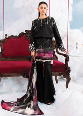 M Basic Spring Summer By Maria B Embroidered Lawn 3 Piece Unstitched Suit MB26MBSSV2 D-6A