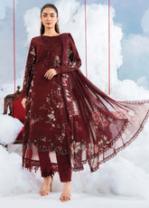 M Basic Spring Summer By Maria B Embroidered Lawn 3 Piece Unstitched Suit MB26MBSSV2 D-7A