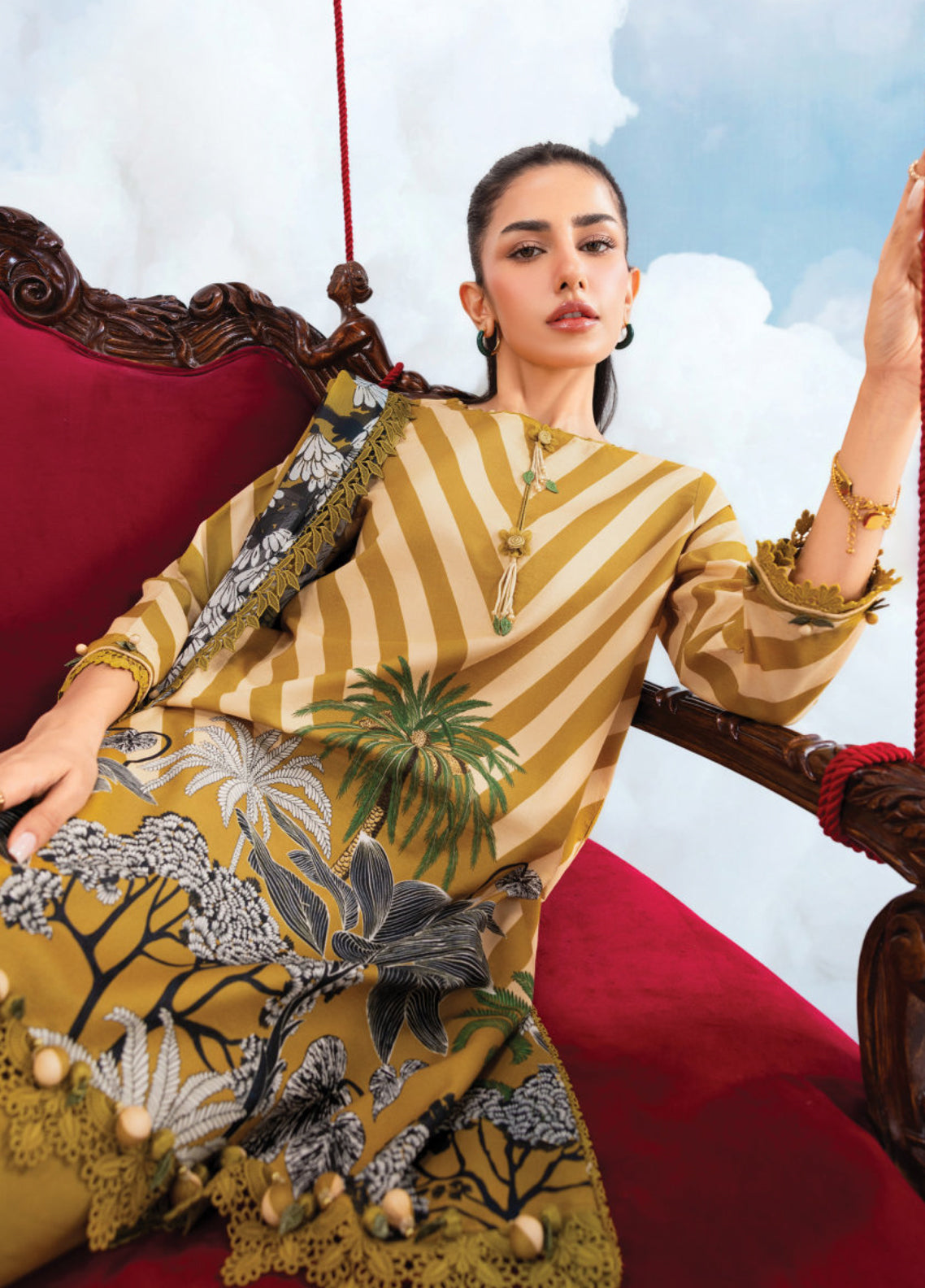 M Basic Spring Summer By Maria B Embroidered Lawn 3 Piece Unstitched Suit MB26MBSSV2 D-8A M Basic Spring Summer By Maria B Embroidered Lawn 3 Piece Unstitched Suit MB26MBSSV2 D-8A