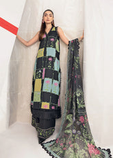 M Basic Spring Summer By Maria B Embroidered Lawn 3 Piece Unstitched Suit MB26MBSS D-10B