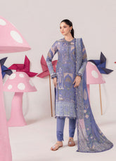 M Basic Spring Summer By Maria B Embroidered Lawn 3 Piece Unstitched Suit MB26MBSS D-11B