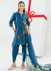 M Basic Spring Summer By Maria B Embroidered Lawn 3 Piece Unstitched Suit MB26MBSS D-12A