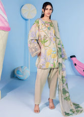 M Basic Spring Summer By Maria B Embroidered Lawn 3 Piece Unstitched Suit MB26MBSS D-13A