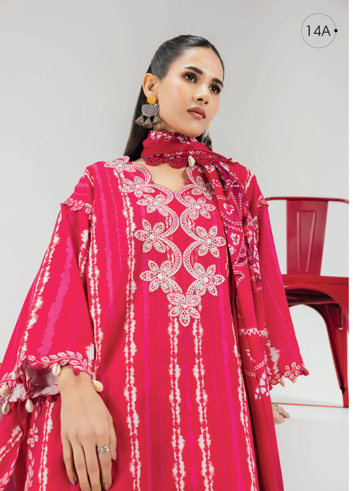 M Basic Spring Summer By Maria B Embroidered Lawn 3 Piece Unstitched Suit MB26MBSS D-14A M Basic Spring Summer By Maria B Embroidered Lawn 3 Piece Unstitched Suit MB26MBSS D-14A