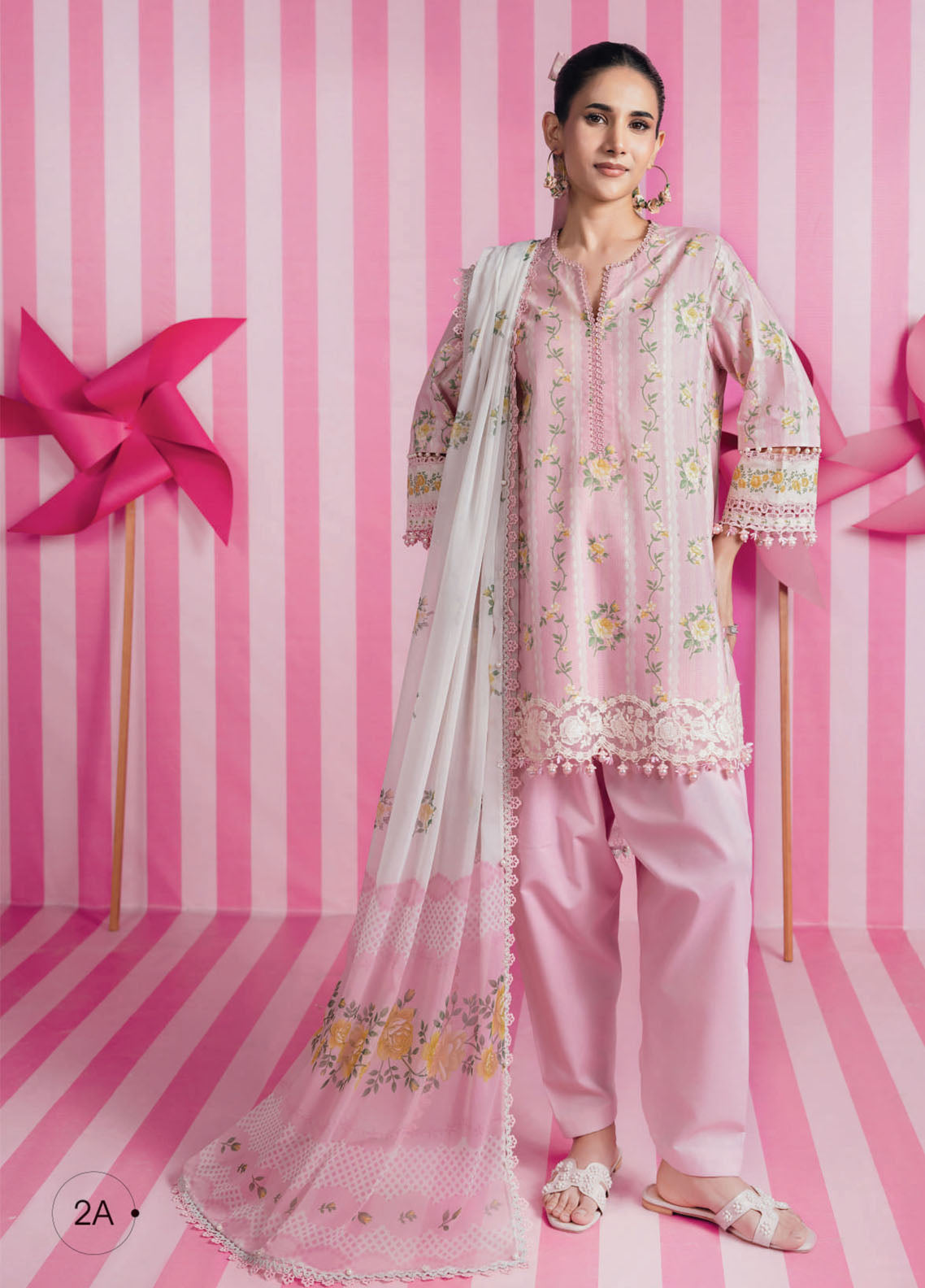M Basic Spring Summer By Maria B Embroidered Lawn 3 Piece Unstitched Suit MB26MBSS D-2A M Basic Spring Summer By Maria B Embroidered Lawn 3 Piece Unstitched Suit MB26MBSS D-2A