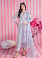 M Basic Spring Summer By Maria B Embroidered Lawn 3 Piece Unstitched Suit MB26MBSS D-2B