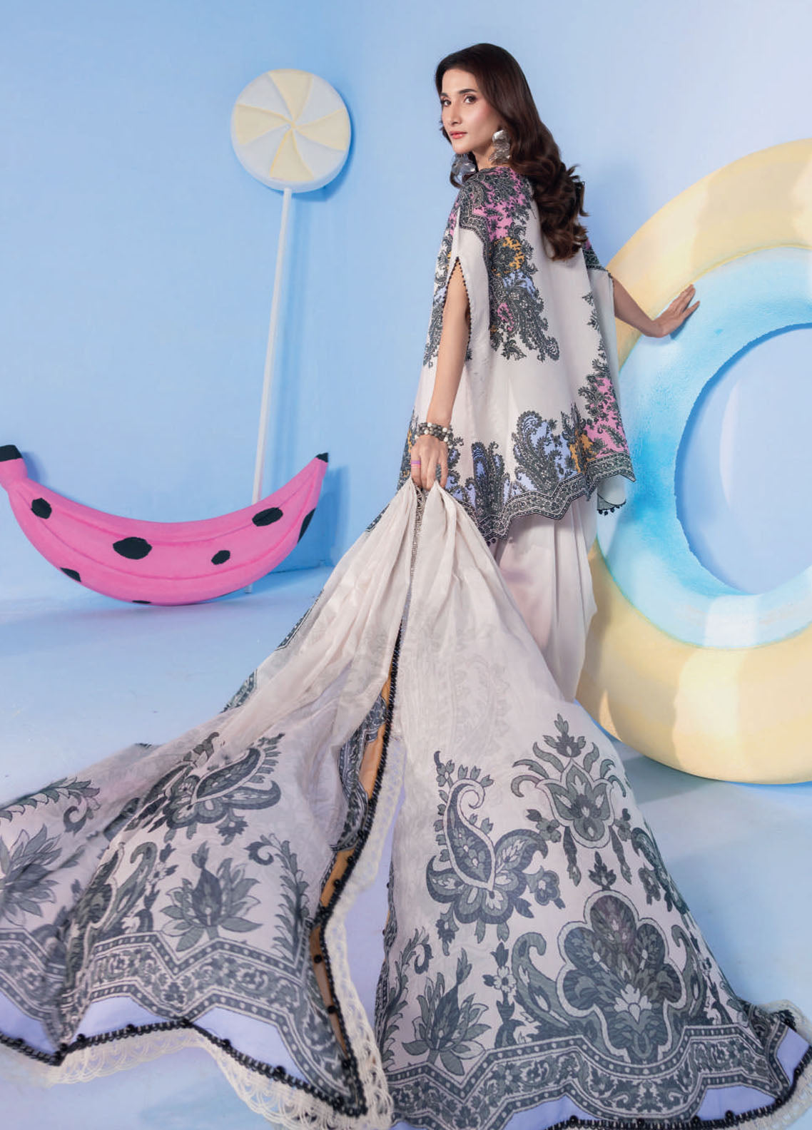M Basic Spring Summer By Maria B Embroidered Lawn 3 Piece Unstitched Suit MB26MBSS D-4A M Basic Spring Summer By Maria B Embroidered Lawn 3 Piece Unstitched Suit MB26MBSS D-4A