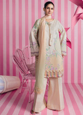 M Basic Spring Summer By Maria B Embroidered Lawn 3 Piece Unstitched Suit MB26MBSS D-7A