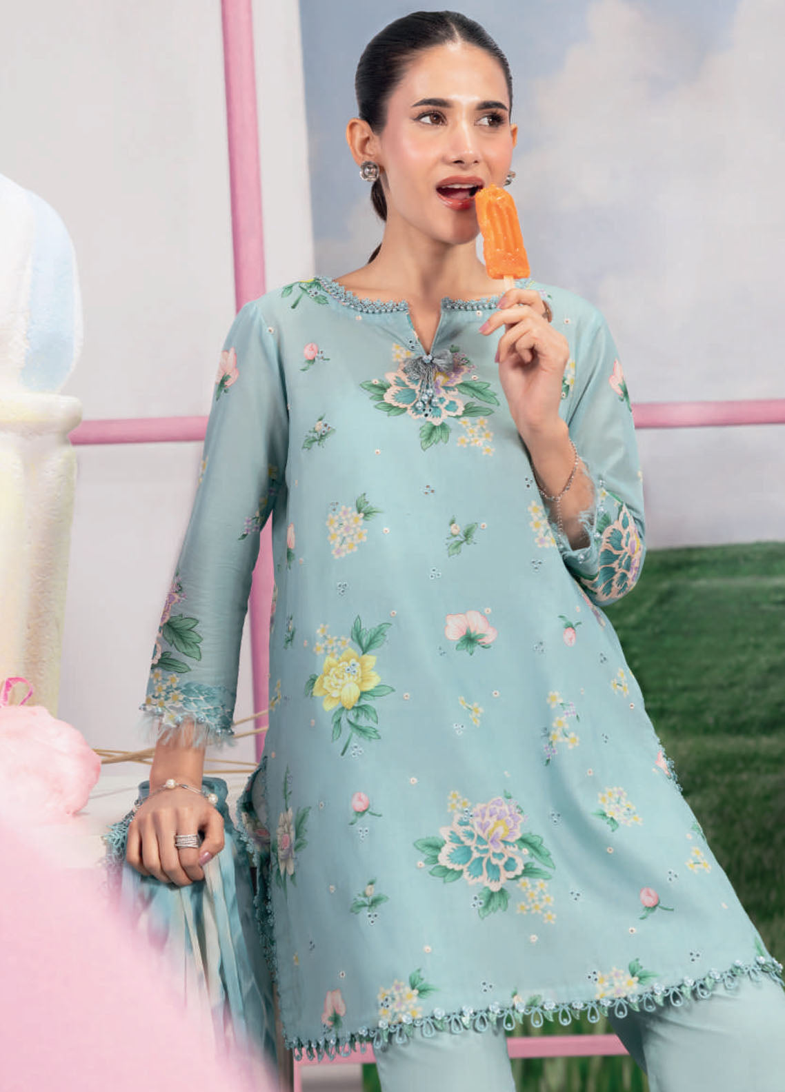 M Basic Spring Summer By Maria B Embroidered Lawn 3 Piece Unstitched Suit MB26MBSS D-8B M Basic Spring Summer By Maria B Embroidered Lawn 3 Piece Unstitched Suit MB26MBSS D-8B