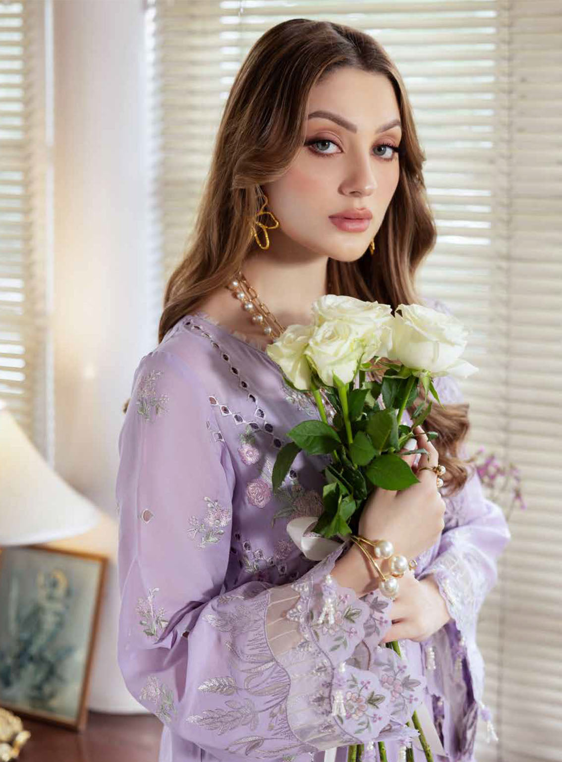 Mademoiselle By Nureh Embroidered Swiss Lawn Suits Unstitched 3 Piece - NU24MSV NE-81 Mademoiselle By Nureh Embroidered Swiss Lawn Suits Unstitched 3 Piece - NU24MSV NE-81