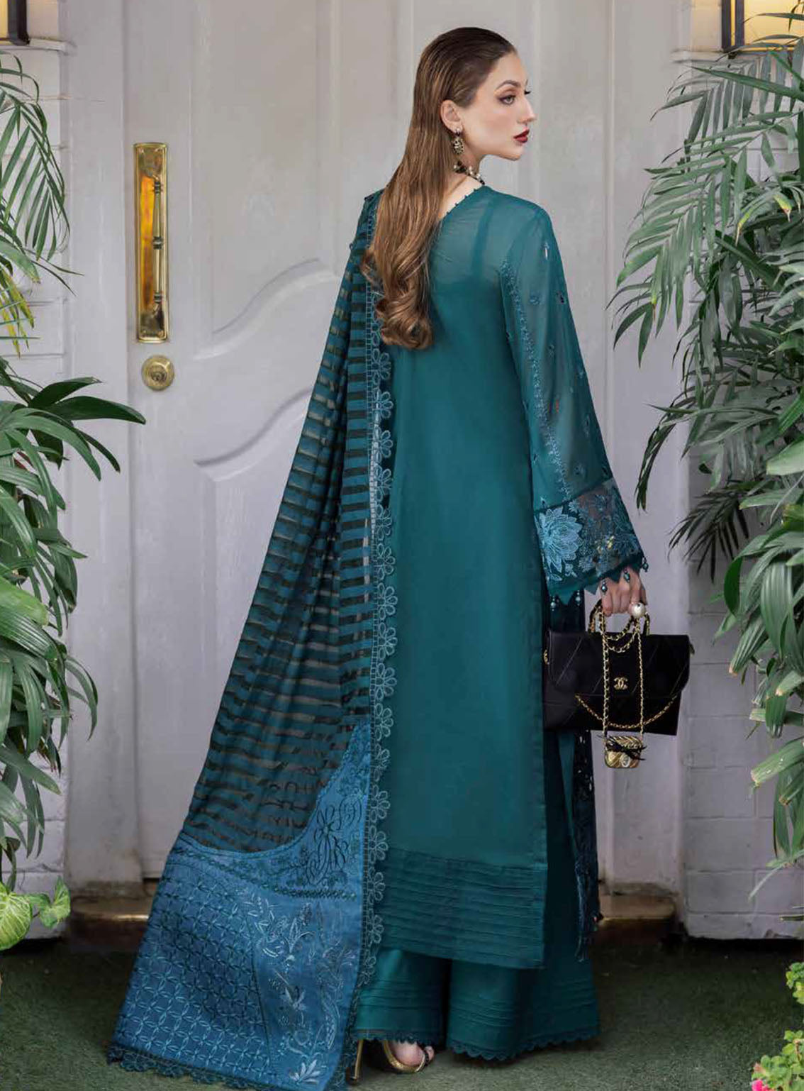 Mademoiselle By Nureh Embroidered Swiss Lawn Suits Unstitched 3 Piece - NU24MSV NE-82 Mademoiselle By Nureh Embroidered Swiss Lawn Suits Unstitched 3 Piece - NU24MSV NE-82