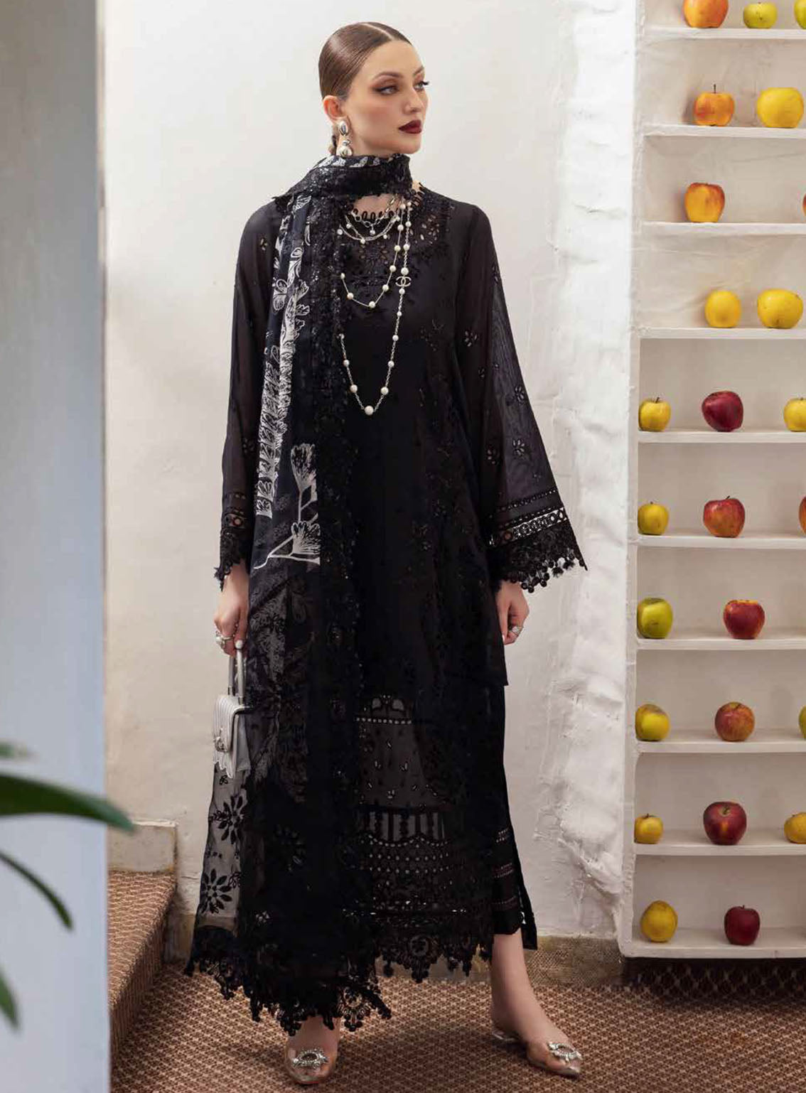 Mademoiselle By Nureh Embroidered Swiss Lawn Suits Unstitched 3 Piece - NU24MSV NE-84 Mademoiselle By Nureh Embroidered Swiss Lawn Suits Unstitched 3 Piece - NU24MSV NE-84