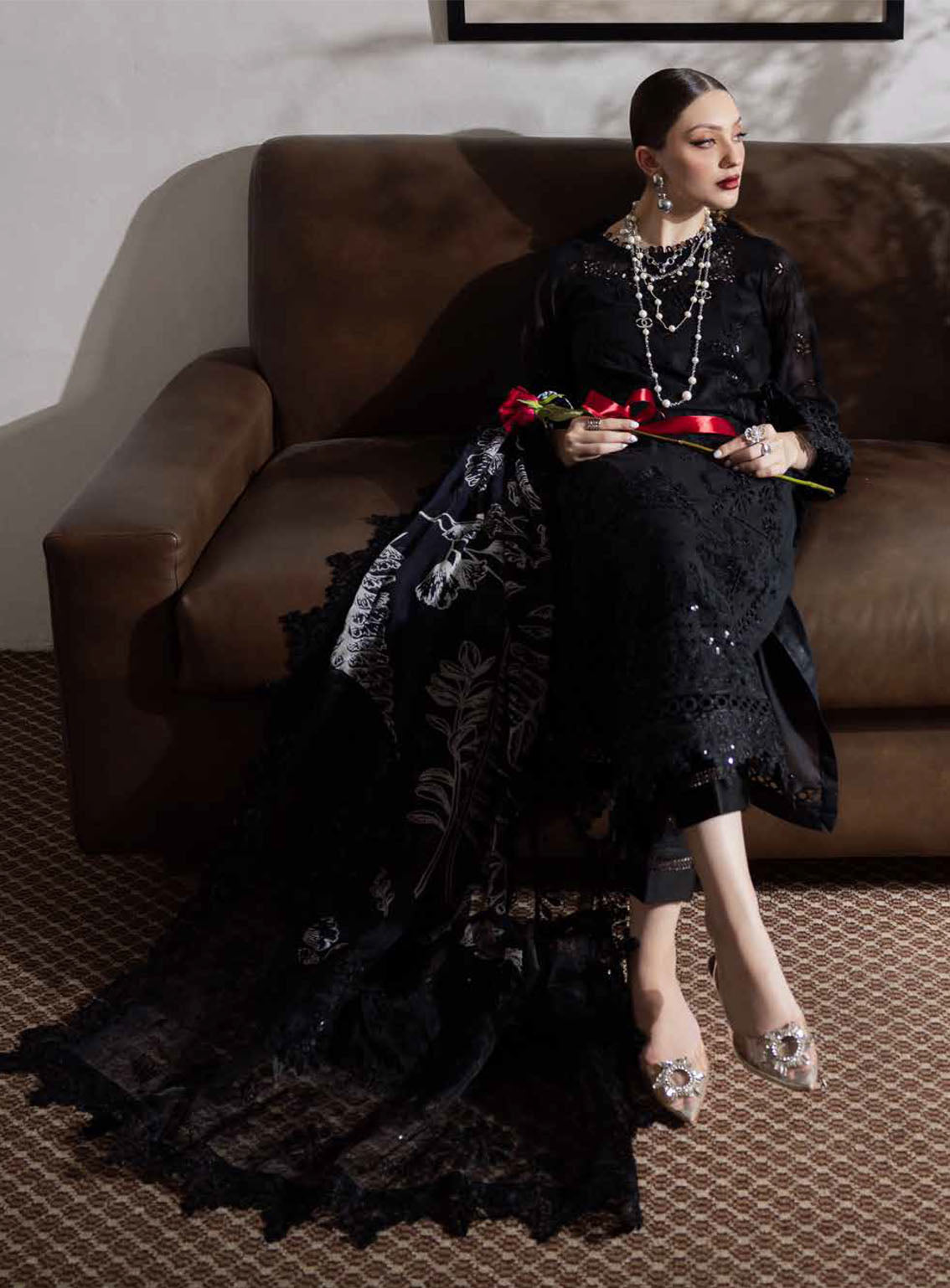 Mademoiselle By Nureh Embroidered Swiss Lawn Suits Unstitched 3 Piece - NU24MSV NE-84 Mademoiselle By Nureh Embroidered Swiss Lawn Suits Unstitched 3 Piece - NU24MSV NE-84