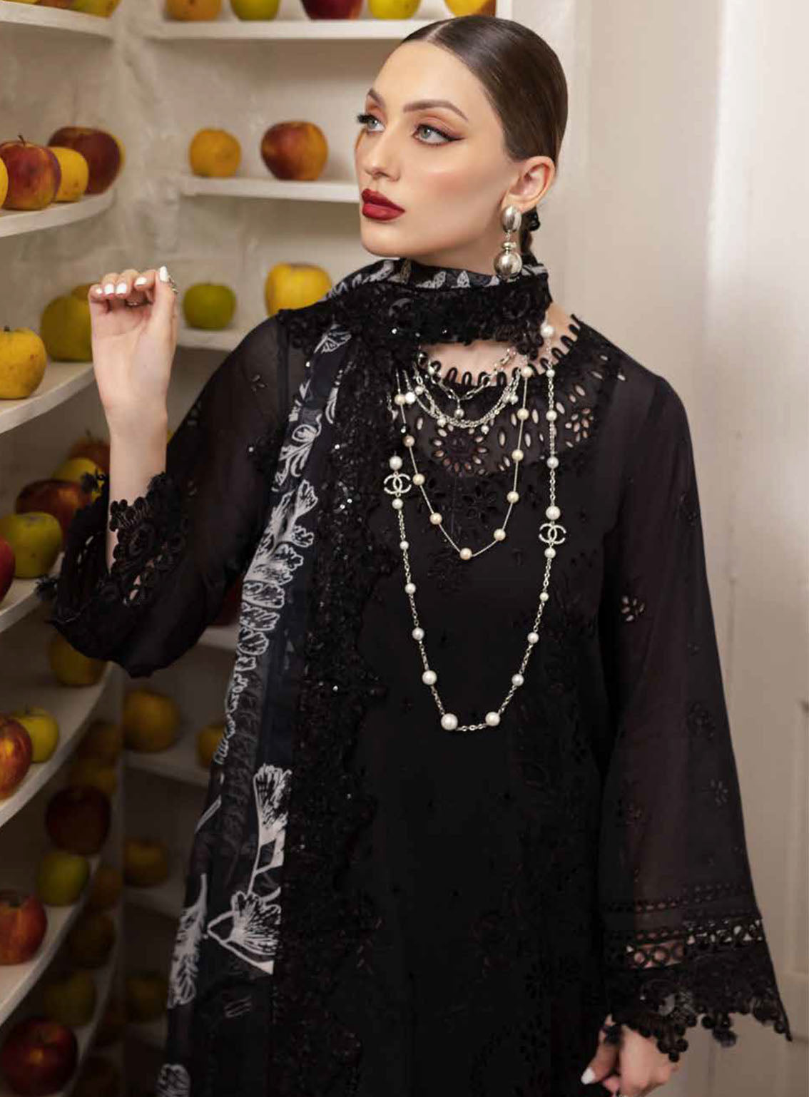 Mademoiselle By Nureh Embroidered Swiss Lawn Suits Unstitched 3 Piece - NU24MSV NE-84 Mademoiselle By Nureh Embroidered Swiss Lawn Suits Unstitched 3 Piece - NU24MSV NE-84