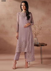 Mahrosh by Zarif Embroidered Chiffon Suits Unstitched 3 Piece - ZF25MF 04 SAHEER