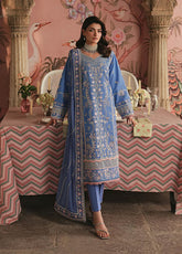 Maisone By Gulaal Luxury Embroidered Lawn 3 Piece Unstitched Suit GL26DLLV1 D-17 ISMER