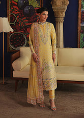 Maisone By Gulaal Luxury Embroidered Lawn 3 Piece Unstitched Suit GL26DLLV1 D-20 SORAYAE