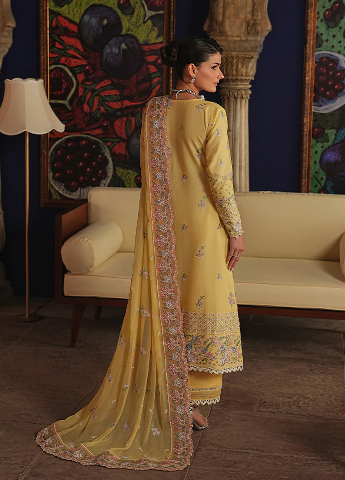 Maisone By Gulaal Luxury Embroidered Lawn 3 Piece Unstitched Suit GL26DLLV1 D-20 SORAYAE Maisone By Gulaal Luxury Embroidered Lawn 3 Piece Unstitched Suit GL26DLLV1 D-20 SORAYAE