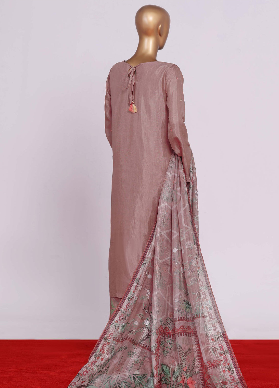 Majestic By HZ Textiles Embroidered Silk 3 Piece Stitched Suit HZ26MESSP D-REP-005 Majestic By HZ Textiles Embroidered Silk 3 Piece Stitched Suit HZ26MESSP D-REP-005