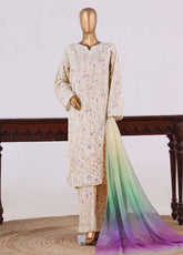 Majestic By HZ Textiles Embroidered Silk 3 Piece Stitched Suit HZ26MESSP D-RPE-2610