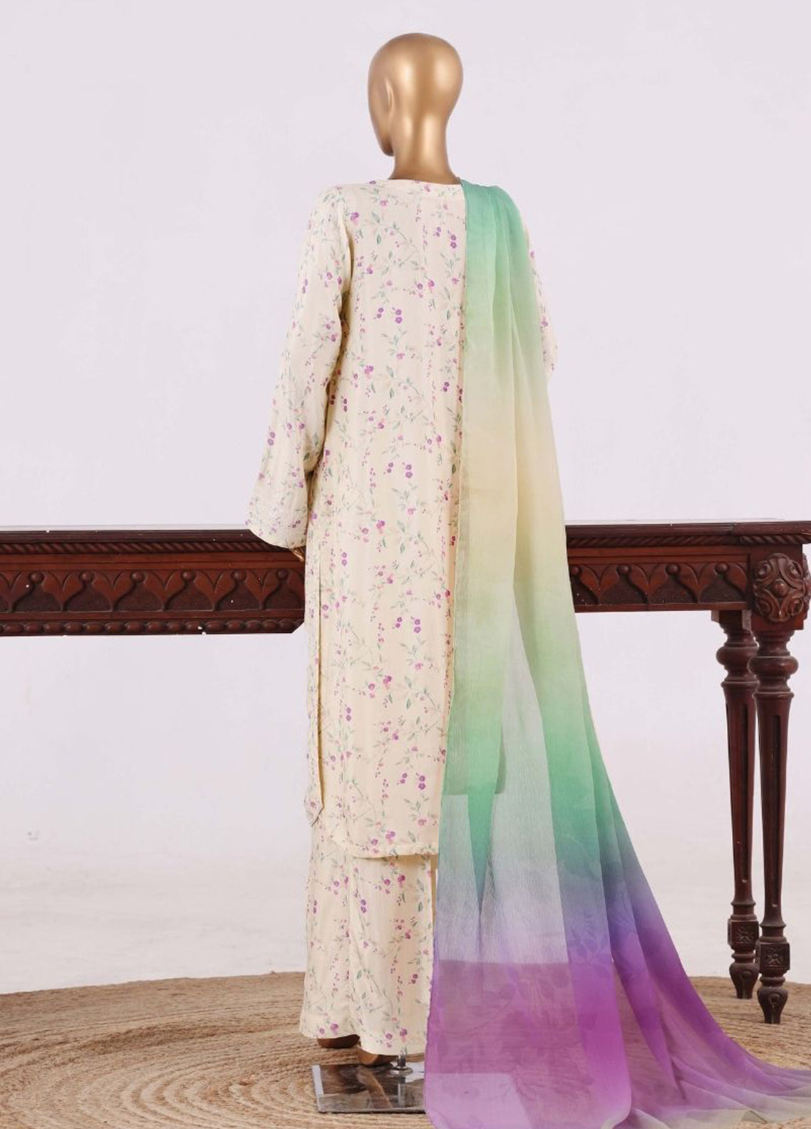 Majestic By HZ Textiles Embroidered Silk 3 Piece Stitched Suit HZ26MESSP D-RPE-2610 Majestic By HZ Textiles Embroidered Silk 3 Piece Stitched Suit HZ26MESSP D-RPE-2610