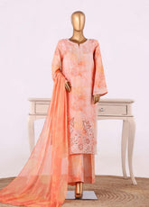 Majestic By HZ Textiles Embroidered Silk 3 Piece Stitched Suit HZ26MESSP D-RPE-2611