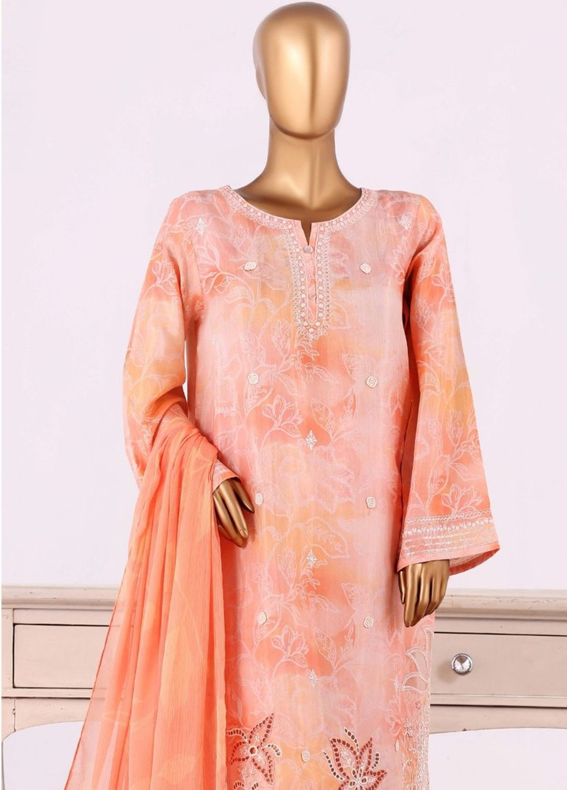 Majestic By HZ Textiles Embroidered Silk 3 Piece Stitched Suit HZ26MESSP D-RPE-2611 Majestic By HZ Textiles Embroidered Silk 3 Piece Stitched Suit HZ26MESSP D-RPE-2611