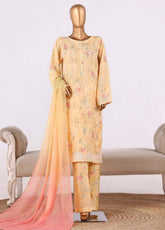 Majestic By HZ Textiles Embroidered Silk 3 Piece Stitched Suit HZ26MESSP D-RPE-2612
