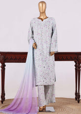 Majestic By HZ Textiles Embroidered Silk 3 Piece Stitched Suit HZ26MESSP D-RPE-2615
