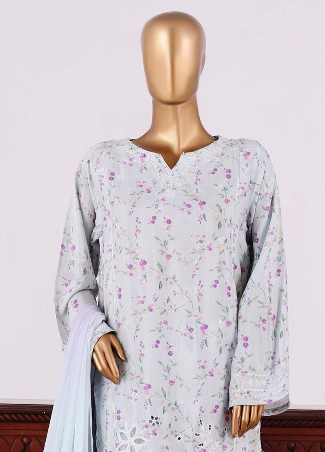 Majestic By HZ Textiles Embroidered Silk 3 Piece Stitched Suit HZ26MESSP D-RPE-2615 Majestic By HZ Textiles Embroidered Silk 3 Piece Stitched Suit HZ26MESSP D-RPE-2615