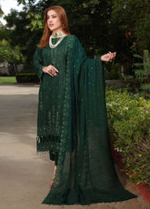 Maliha By Schick Embroidered Jacquard Lawn Unstitched 3 Piece Suit - SDH24MJL 01