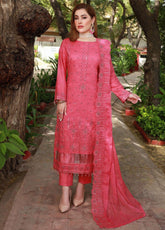 Maliha By Schick Embroidered Jacquard Lawn Unstitched 3 Piece Suit - SDH24MJL 04