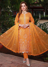 Maliha By Schick Embroidered Jacquard Lawn Unstitched 3 Piece Suit - SDH24MJL 05