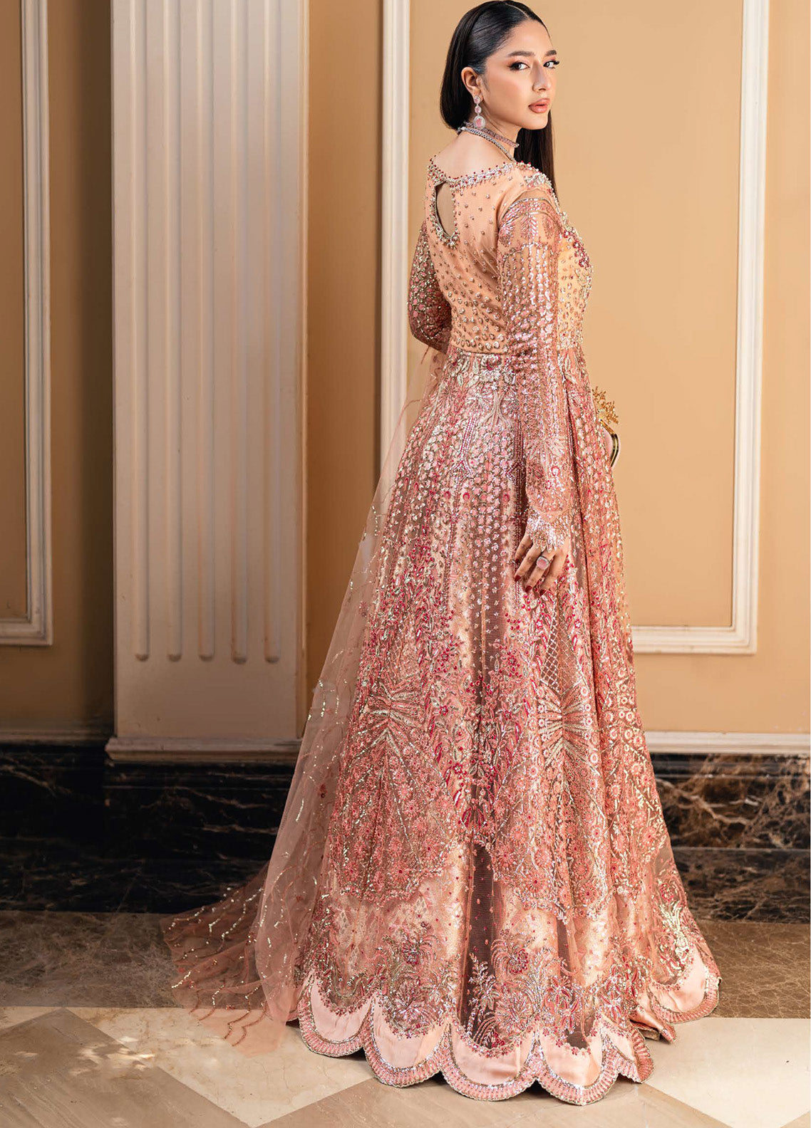 Mann Mein Tu by Mushq Embroidered Net Suits Unstitched 3 Piece - MQ25MMT MWD-02 YAARI Mann Mein Tu by Mushq Embroidered Net Suits Unstitched 3 Piece - MQ25MMT MWD-02 YAARI