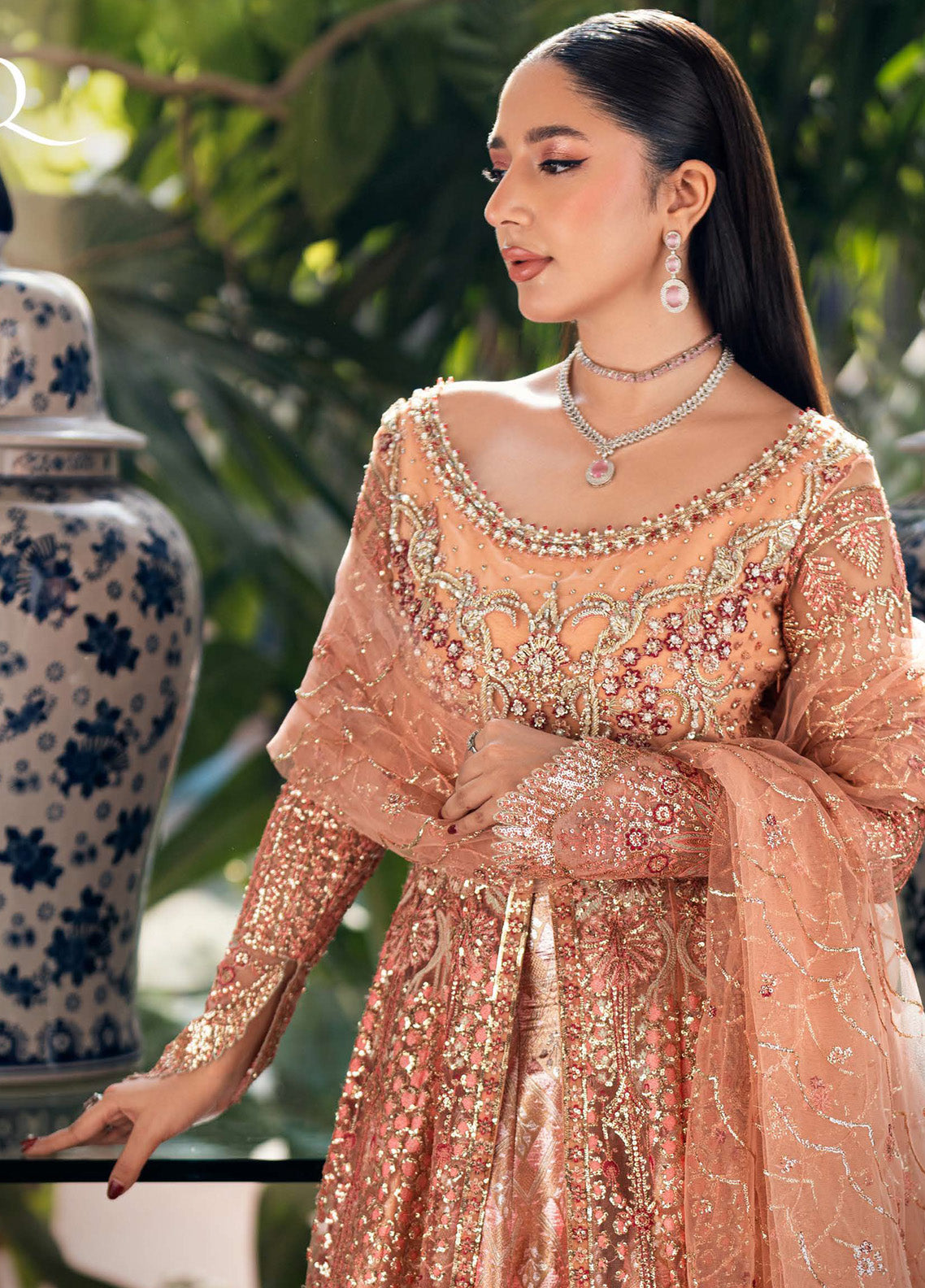 Mann Mein Tu by Mushq Embroidered Net Suits Unstitched 3 Piece - MQ25MMT MWD-02 YAARI Mann Mein Tu by Mushq Embroidered Net Suits Unstitched 3 Piece - MQ25MMT MWD-02 YAARI