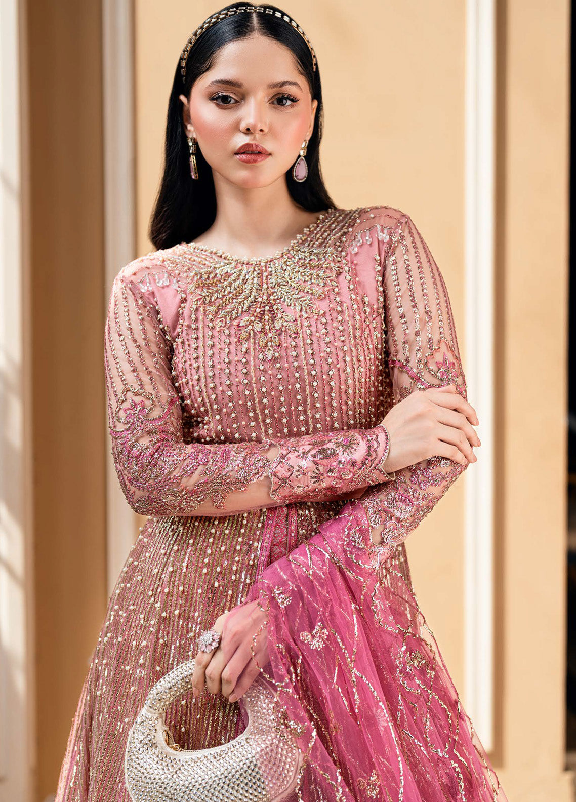 Mann Mein Tu by Mushq Embroidered Net Suits Unstitched 3 Piece - MQ25MMT MWD-04 BONAFIDE Mann Mein Tu by Mushq Embroidered Net Suits Unstitched 3 Piece - MQ25MMT MWD-04 BONAFIDE