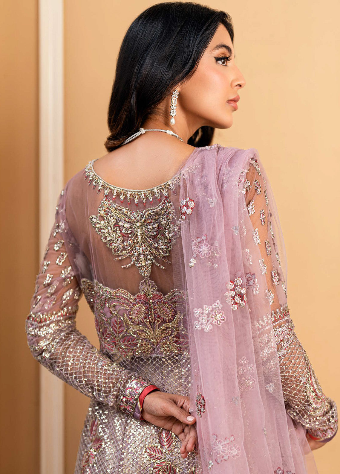 Mann Mein Tu by Mushq Embroidered Net Suits Unstitched 3 Piece - MQ25MMT MWD-05 WADAY Mann Mein Tu by Mushq Embroidered Net Suits Unstitched 3 Piece - MQ25MMT MWD-05 WADAY