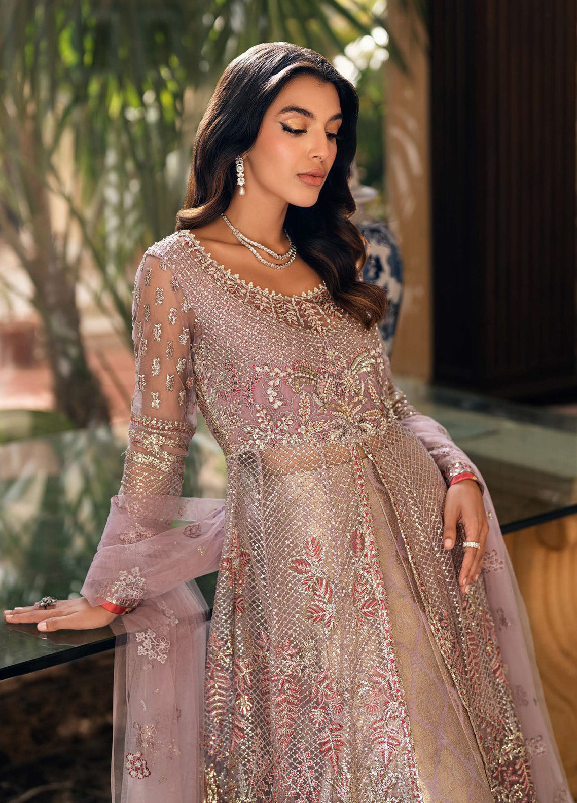 Mann Mein Tu by Mushq Embroidered Net Suits Unstitched 3 Piece - MQ25MMT MWD-05 WADAY Mann Mein Tu by Mushq Embroidered Net Suits Unstitched 3 Piece - MQ25MMT MWD-05 WADAY