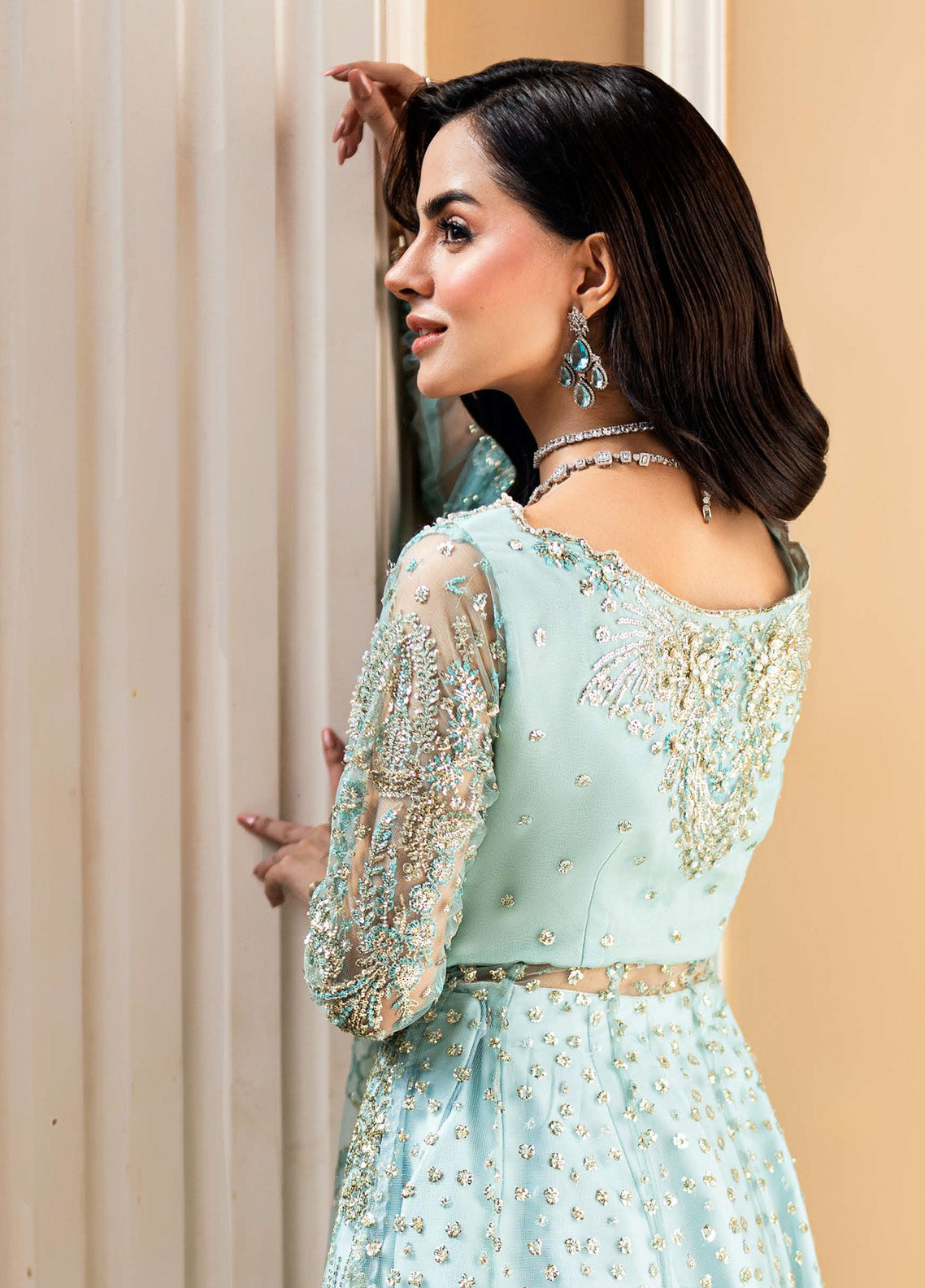 Mann Mein Tu by Mushq Embroidered Net Suits Unstitched 3 Piece - MQ25MMT MWD-06 DOU PAL Mann Mein Tu by Mushq Embroidered Net Suits Unstitched 3 Piece - MQ25MMT MWD-06 DOU PAL