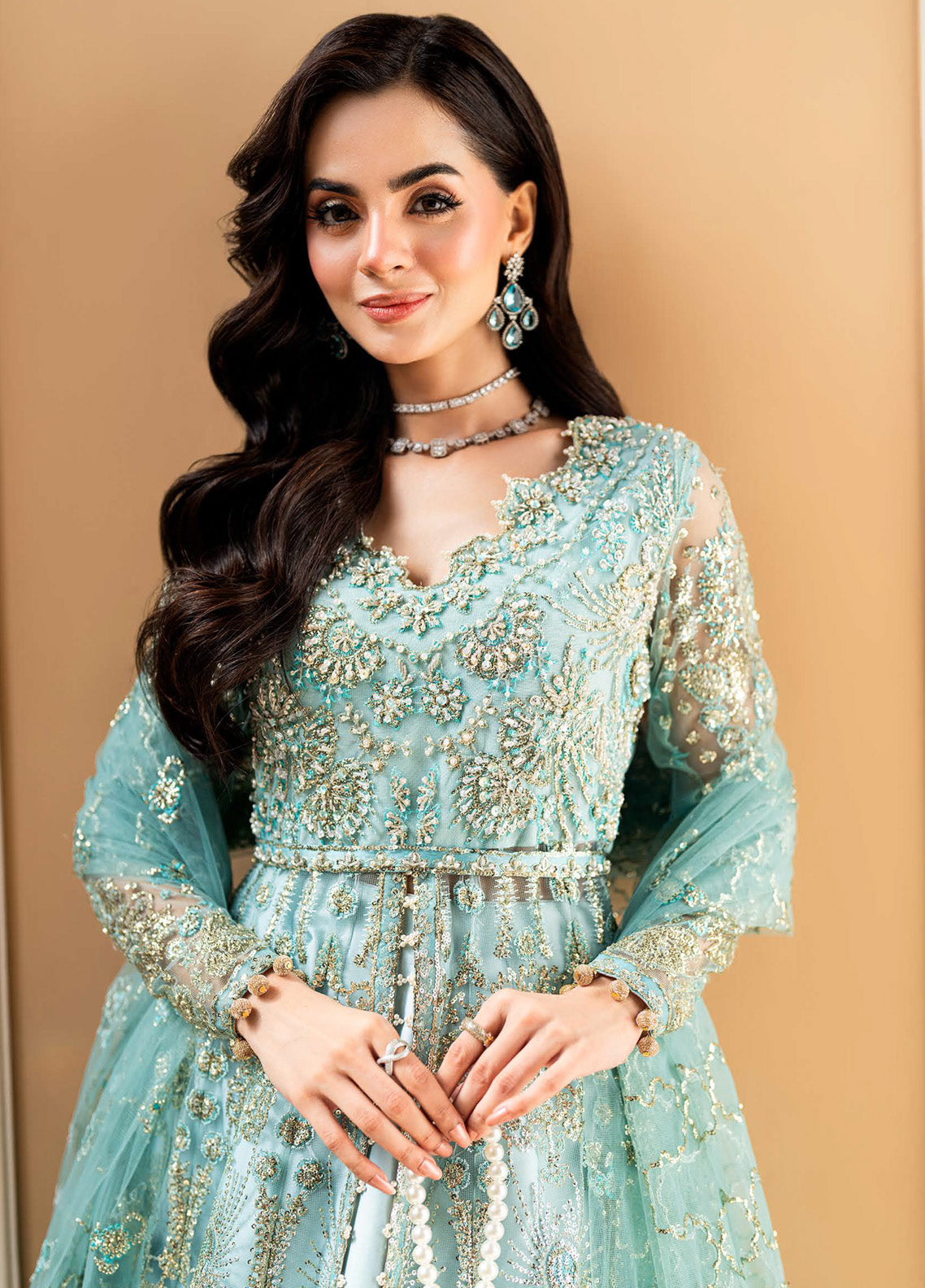 Mann Mein Tu by Mushq Embroidered Net Suits Unstitched 3 Piece - MQ25MMT MWD-06 DOU PAL Mann Mein Tu by Mushq Embroidered Net Suits Unstitched 3 Piece - MQ25MMT MWD-06 DOU PAL