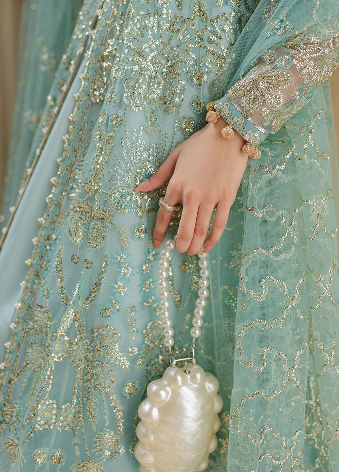 Mann Mein Tu by Mushq Embroidered Net Suits Unstitched 3 Piece - MQ25MMT MWD-06 DOU PAL Mann Mein Tu by Mushq Embroidered Net Suits Unstitched 3 Piece - MQ25MMT MWD-06 DOU PAL