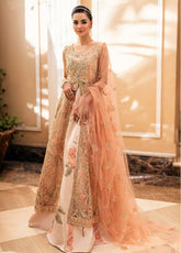 Mann Mein Tu by Mushq Embroidered Net Suits Unstitched 3 Piece - MQ25MMT MWD-07 ISHARAY